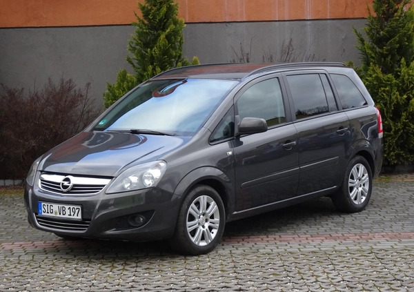 Opel Zafira cena 24500 przebieg: 194345, rok produkcji 2013 z Warka małe 79